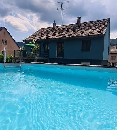 Maison Piscine Villa Saint-Amarin Luaran gambar