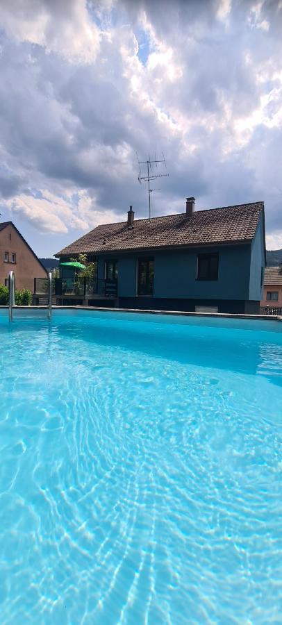 Maison Piscine Villa Saint-Amarin Luaran gambar